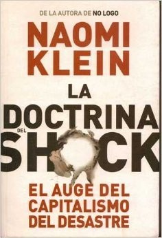 The Shock Doctrine — Naomi Klein (book cover)